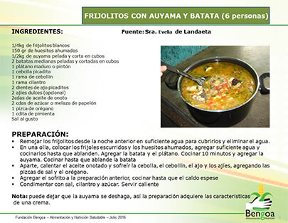 Sopa de Frijolitos con Auyama y Batata