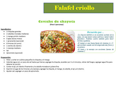 Falafel criollo